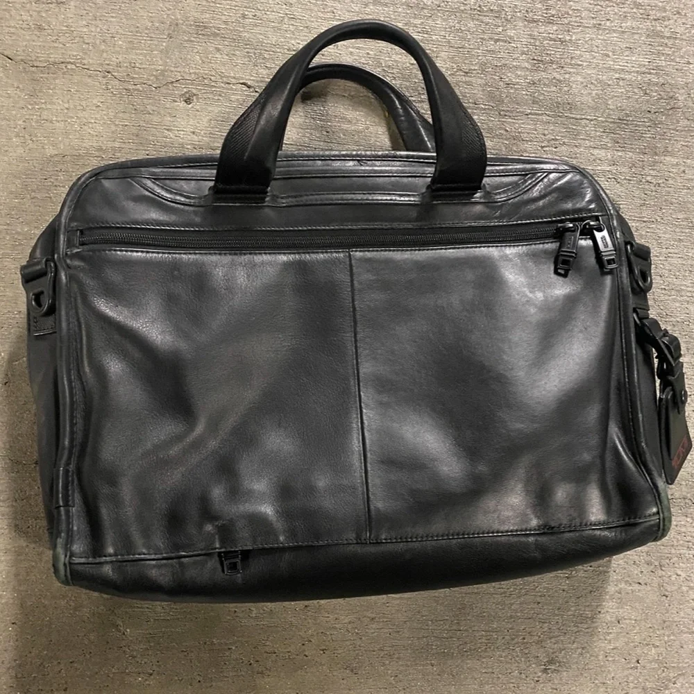 TUMI Leather Breifcase